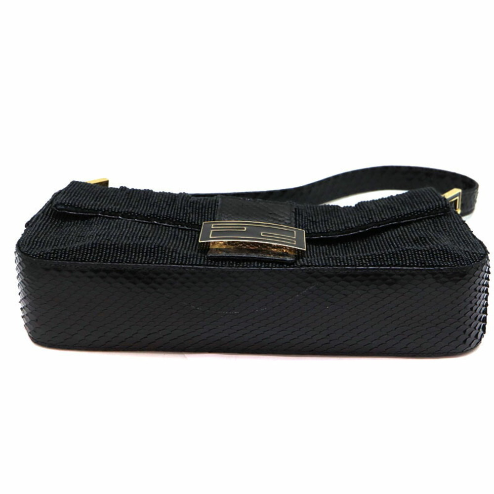 Fendi Maa Bucket Beaded Python One Shoulder Bag B… - image 5